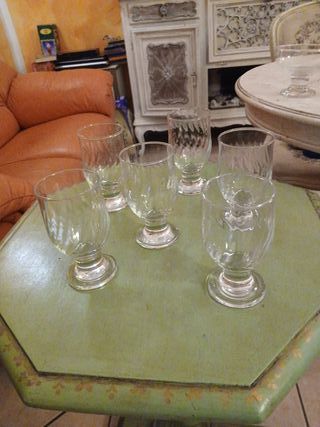 Set 6 Bicchieri Vintage Cristallo