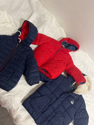 Conjunto 3 chaquetas niño2-3años