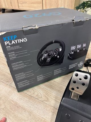 Volante Logitech G920 (Xbox) + Pedales