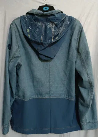 Chaqueta vaquera azul talla 50