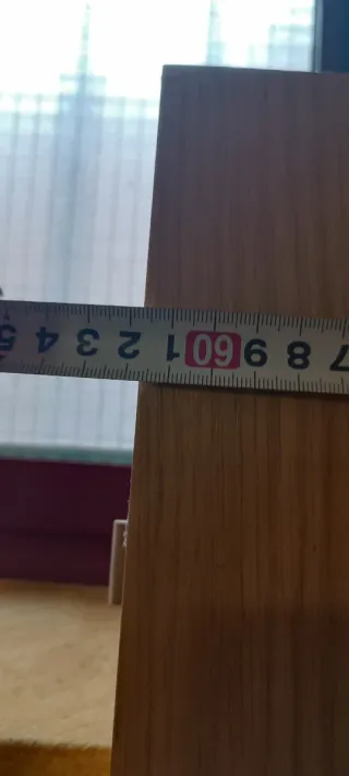 Puerta de madera roble claro