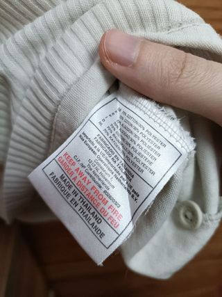 Polo Nike Manga Corta Color Beige Talla M 178cm