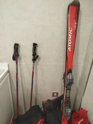 Kit Esquí Atomic 160cm Botas 25.5