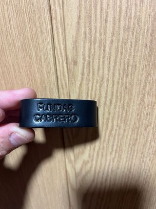 Trabillas cinturón servicio negro