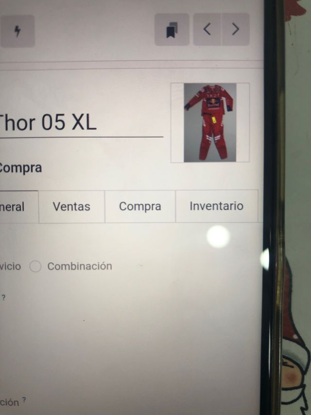 Traje Thor 05 XL Rojo