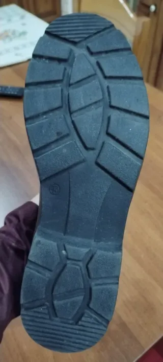 Polacchine uomo marrone e verde