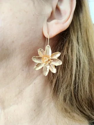 Pendientes Oro Rosa
