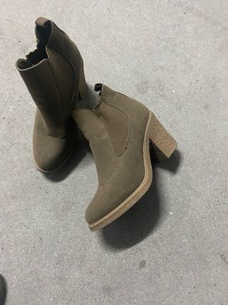 Botines verdes talla 38
