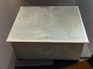 Caja registro falso suelo