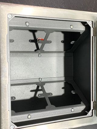 Caja registro falso suelo