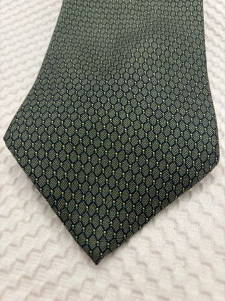 Corbata Emidio Tucci Verde Oliva Texturizada