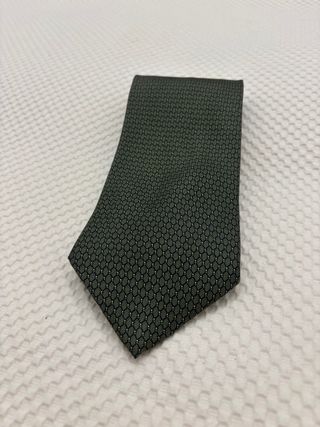 Corbata Emidio Tucci Verde Oliva Texturizada