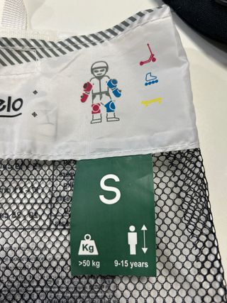 Set protecciones patinaje Talla S