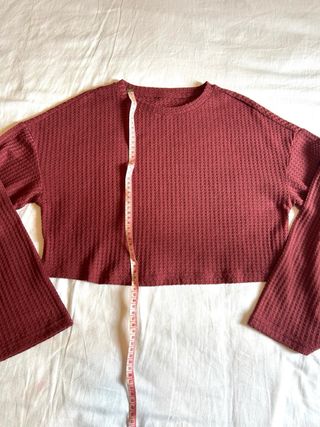 Conjunto 2 Tops Crop Manga Larga