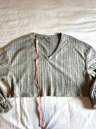 Conjunto 2 Tops Crop Manga Larga