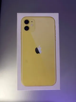 iPhone 11 Apple amarillo en buen estado
