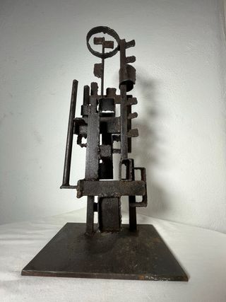 Escultura Hierro Abstracta Diseño