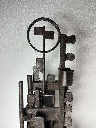 Escultura Hierro Abstracta Diseño