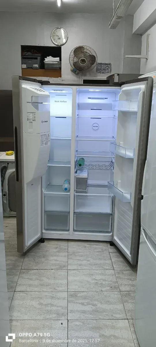 Nevera Americana Hisense Acero Inox 179 x 91 x 64