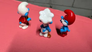 Set 3 Puffi Personaggi