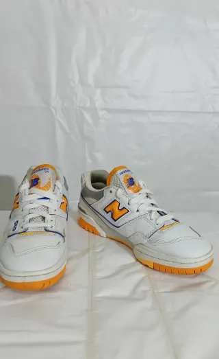 New Balance 550 Bianco Arancione