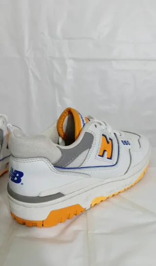 New Balance 550 Bianco Arancione