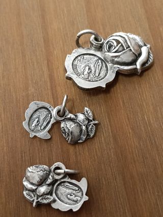 Conjunto familiar relicarios devocionales