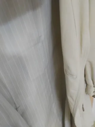 Gabardina Zara Beige Talla S