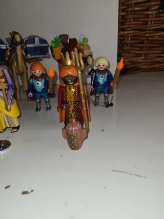 Lote 5.Reyes Magos Playmobil
