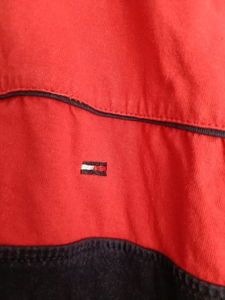 Polo Tommy Hilfiger Color Azul y Rojo Talla M