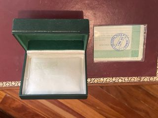 Caja de reloj Rolex con documentación