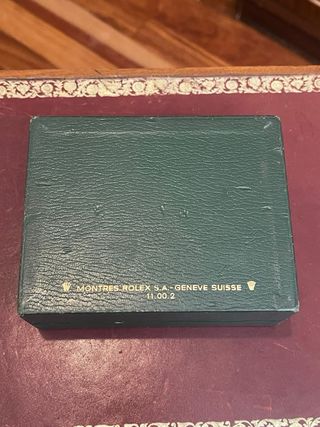 Caja de reloj Rolex con documentación