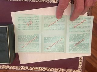 Caja de reloj Rolex con documentación