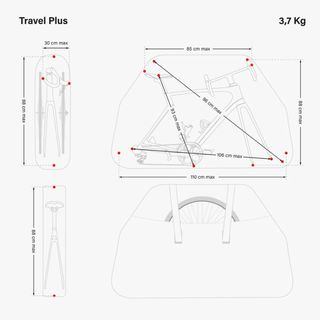 Bolsa de transporte para bicicleta