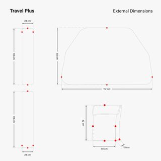 Bolsa de transporte para bicicleta