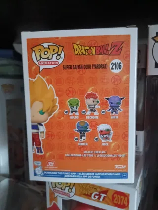 Funko Pop! Dragon Ball Z Goku Glow Chase Limited E
