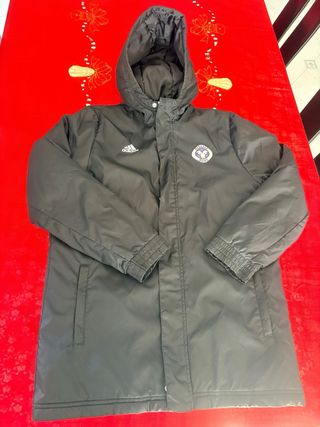 Giubbotto Adidas nero con cappuccio