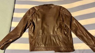 CAZADORA HOMBRE ZARA MAN - EFECTO CUERO - TALLA L