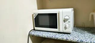 Microondas blanco con grill