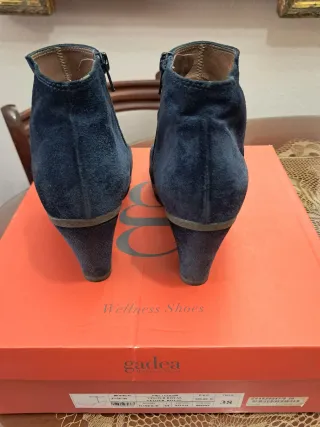 Botines Gadea Serraje Negro Talla 38