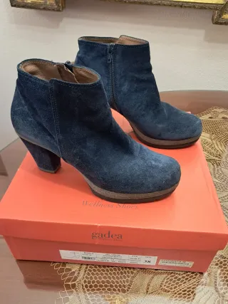 Botines Gadea Serraje Negro Talla 38