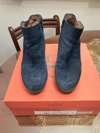 Botines Gadea Serraje Negro Talla 38