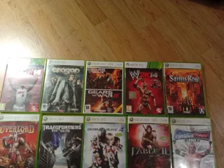 Lote de 14 Videojuegos Xbox 360
