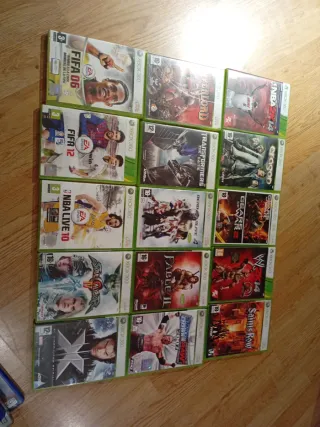Lote de 14 Videojuegos Xbox 360