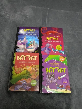 Lote 4 Libros Bat Pat (Español)