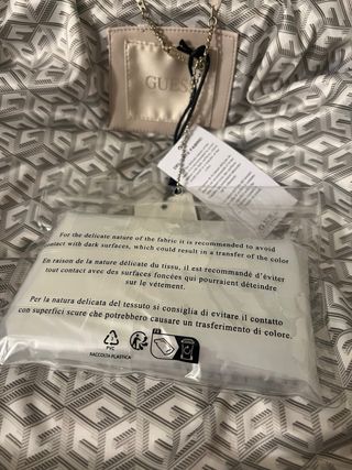 Bomber Guess ecopelle beige taglia XS