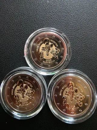 Eslovenia 2€ 2025 Miki Muster proof