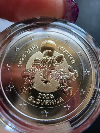 Eslovenia 2€ 2025 Miki Muster proof