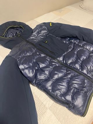 Chaqueta Blauer Hombre Azul como nueva.