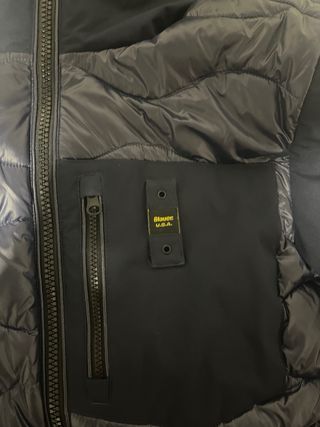 Chaqueta Blauer Hombre Azul como nueva.